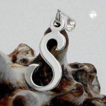 Anhänger Buchstabe S 925 Sterlingsilber