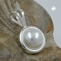 Anhänger Wachsperle Imitation 925 Sterlingsilber