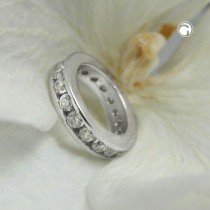 Anhänger Taufring Zirkonia 925 Sterlingsilber