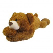 Kuscheltier Bärenland Teddy Bär liegend miitelbraun 120cm