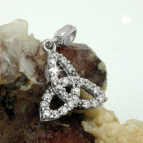 Anhänger Dreieck Zirkonia 925 Sterlingsilber