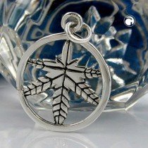 Anhänger Kanabisblatt 925 Sterlingsilber