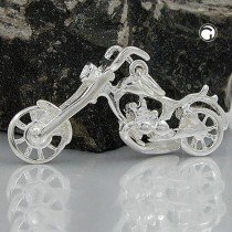 Anhänger Schopper Motorrad 925 Sterlingsilber