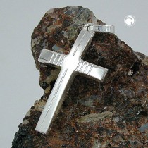 Anhänger Kreuz diamantiert 925 Sterlingsilber