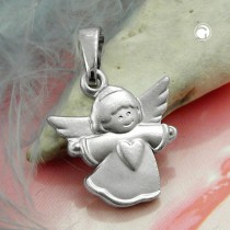 Anhänger fliegender Engel 925 Sterlingsilber