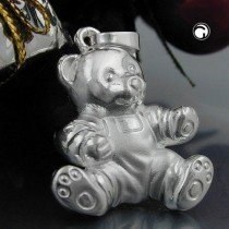 Anhänger Spielzeugbär 925 Sterlingsilber