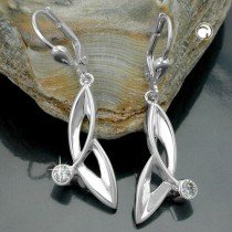 Ohrring Zirkonia 925 Sterlingsilber