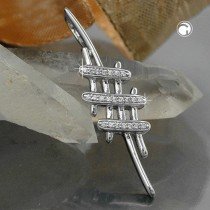 Anhänger mit Zirkonias 925 Sterlingsilber