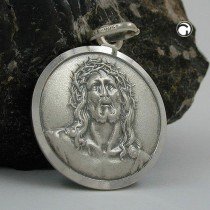 Anhänger Jesus Dornenkrone 925 Sterlingsilber
