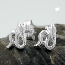 Ohrstecker Schlange-mini 925 Sterlingsilber