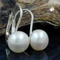 Ohrring 7mm Zuchtperle 925 Sterlingsilber