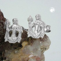 Ohrstecker Sternzeichen Jungfrau 925 Sterlingsilber