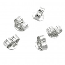 40 Ohrstecker Verschluss Ohrmutter Butterflystecker für Ohrstecker 925 Sterlingsilber