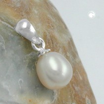 Anhänger mit Zuchtperle 925 Sterlingsilber