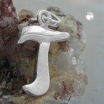 Anhänger Buchstabe T 925 Sterlingsilber