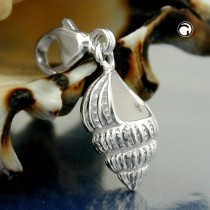 Anhänger Charm Schneckenhaus 925 Sterlingsilber