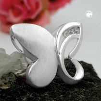 Anhänger Schmetterling Zirkonia 925 Sterlingsilber