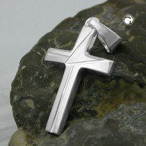 Anhänger Kreuz diamantiert 925 Sterlingsilber