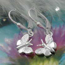 Ohrring Schmetterling 925 Sterlingsilber
