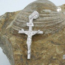 Anhänger Kreuz mit Jesus 925 Sterlingsilber
