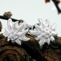 Ohrstecker Trachtenblume 925 Sterlingsilber