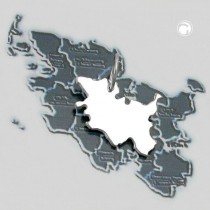 Anhänger BRD-Bundesland Schleswig-Holstein 925 Sterlingsilber