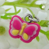 Anhänger Schmetterling bunt 925 Sterlingsilber