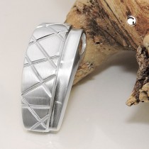 Anhänger matt-glänzend 925 Sterlingsilber