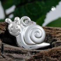 Anhänger Schnecke 925 Sterlingsilber
