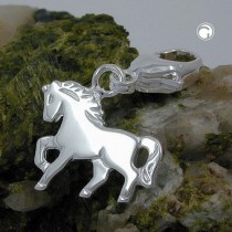 Anhänger Charm Pferd 925 Sterlingsilber