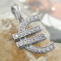 Anhänger Euro-Zeichen 925 Sterlingsilber