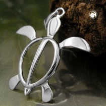 Anhänger Schildkröte 925 Sterlingsilber