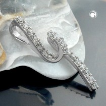 Anhänger mit Zirkonias 925 Sterlingsilber