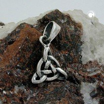Anhänger Triquetra oxydiert 925 Sterlingsilber