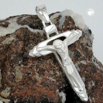 Anhänger Kreuz mit Jesus 925 Sterlingsilber