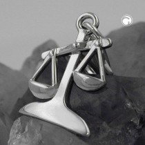 Anhänger Charm Waage 925 Sterlingsilber