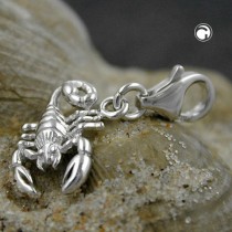 Anhänger Charm Skorpion 925 Sterlingsilber