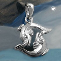 Anhänger Fische 925 Sterlingsilber