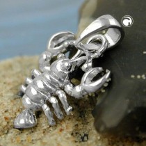 Anhänger Krebs 925 Sterlingsilber