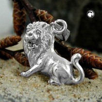 Anhänger Löwe 925 Sterlingsilber