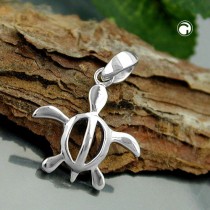 Anhänger Schildkröte 925 Sterlingsilber