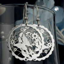Ohrhaken Schmetterling 925 Sterlingsilber