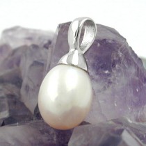 Anhänger Süßwasserzuchtperle 925 Sterlingsilber
