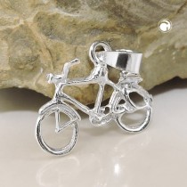 Anhänger Fahrrad 925 Sterlingsilber