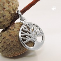 Anhänger Lebensbaum 925 Sterlingsilber