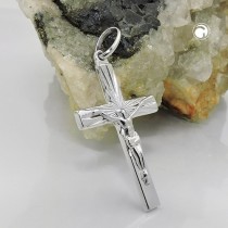 Anhänger Kreuz mit Jesus 925 Sterlingsilber