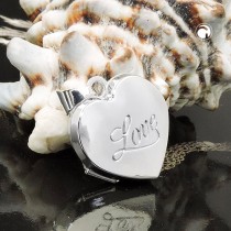 Anhänger Medaillon Herz Love 925 Sterlingsilber