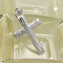 Anhänger Kreuz diamantiert 925 Sterlingsilber