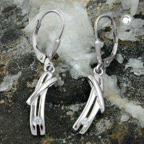 Ohrring mit Zirkonia 925 Sterlingsilber