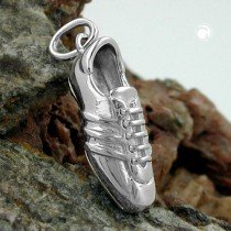 Anhänger Fußballschuh 925 Sterlingsilber